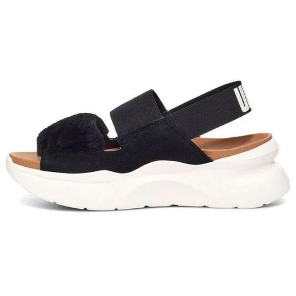 UGG Silverlake II Black Platform Sandals | Size 8 | NWOT